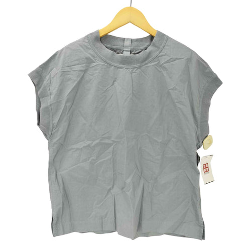 エムエイチエル MHL. 24SS HIGHCOUNT COTTON LINEN ハイカウント コットン リネン カットソー ブラウス レディース JPN:2