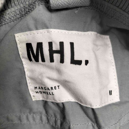 エムエイチエル MHL. 24SS HIGHCOUNT COTTON LINEN ハイカウント コットン リネン カットソー ブラウス レディース JPN:2