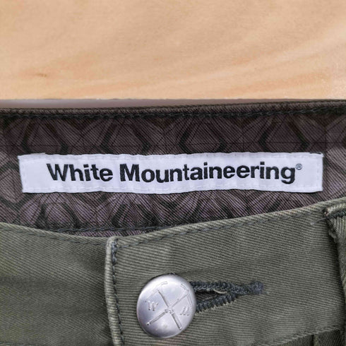 ホワイトマウンテニアリング WHITE MOUNTAINEERING 日本製 STRETCHED TAPERED PANTS ストレッチ テーパード パンツ メンズ JPN:2