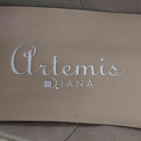 アルテミスバイダイアナ artemis by DIANA スクエアバックルフラットシューズ レディース JPN:23