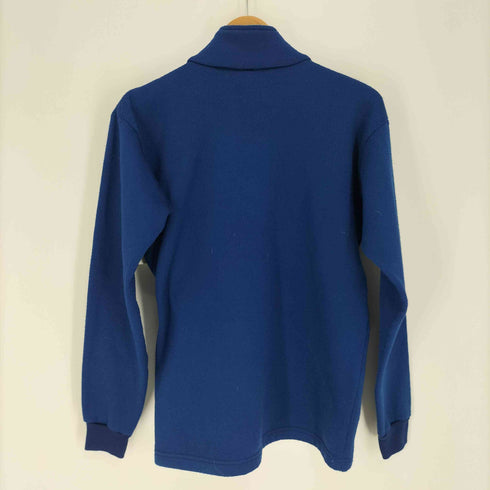 パタゴニア patagonia 80-90S USA製 ロゴ刺繍 裏起毛 紙タグ プルオーバー ハーフジップ フリースジャケット メンズ import:M