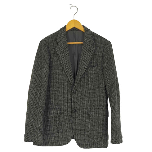 エディーバウアー Eddie Bauer Harris Tweed ウール チャック柄 2B テーラードジャケット メンズ import:S