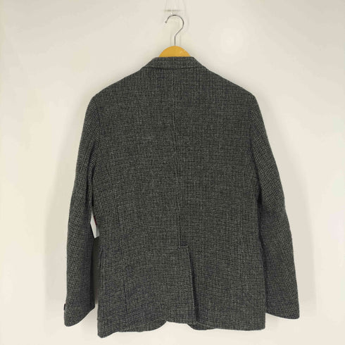 エディーバウアー Eddie Bauer Harris Tweed ウール チャック柄 2B テーラードジャケット メンズ import:S