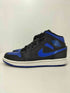 ジョーダンブランド JORDAN BRAND AIR JORDAN 1 MID BLACK/BLUE メンズ JPN:25.5