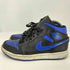 ジョーダンブランド JORDAN BRAND AIR JORDAN 1 MID BLACK/BLUE メンズ JPN:25.5