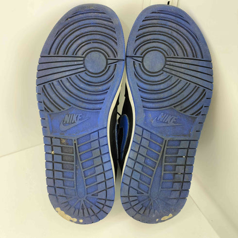 ジョーダンブランド JORDAN BRAND AIR JORDAN 1 MID BLACK/BLUE メンズ JPN:25.5