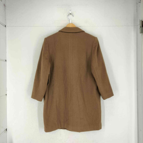 GRADE cashmere カシミヤ混ダブルチェスターコート レディース