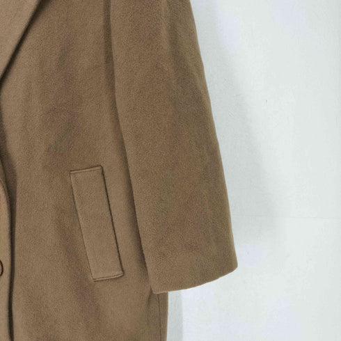 GRADE cashmere カシミヤ混ダブルチェスターコート レディース