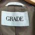 GRADE cashmere カシミヤ混ダブルチェスターコート レディース