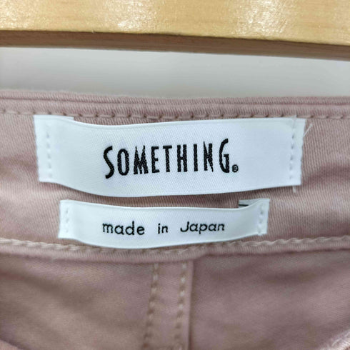 サムシング SOMETHING printemps 股上深め ストレートデニムパンツ レディース 27