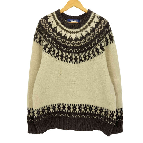ジュンヤワタナベコムデギャルソンマン JUNYA WATANABE COMME des GARCONS MAN 21aw ノルディックパターン インターシャニット セーター メンズ JPN:M