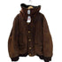 ボンネビル boneville 80S Vintage Hooded Lamb Leather Bomber Jacket MASSIMO OSTI オスティ期 裏地キルティング ヴィンテージ フーデット ラムレザー ボンバー ジャケット CP COMPANY メンズ 52
