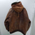 ボンネビル boneville 80S Vintage Hooded Lamb Leather Bomber Jacket MASSIMO OSTI オスティ期 裏地キルティング ヴィンテージ フーデット ラムレザー ボンバー ジャケット CP COMPANY メンズ 52
