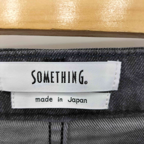 サムシング SOMETHING printemps 股上深め ストレートデニムパンツ レディース 27