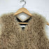 MERVEILLE H. cashmere goat カシミヤゴートファーベスト レディース