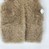 MERVEILLE H. cashmere goat カシミヤゴートファーベスト レディース