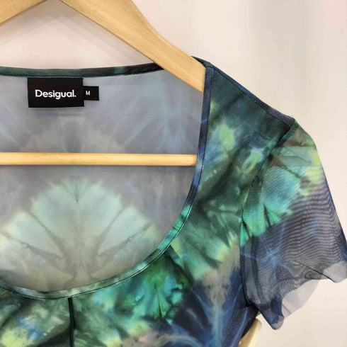 デシグアル Desigual タイダイ柄 Tシャツショートスリーブ レディース M