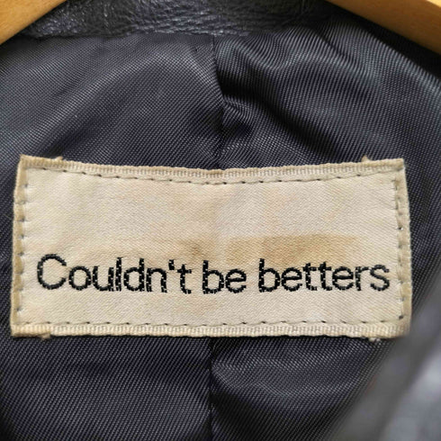 Couldn't be betters cow leather カウレザーシングルライダースジャケット レディース 9
