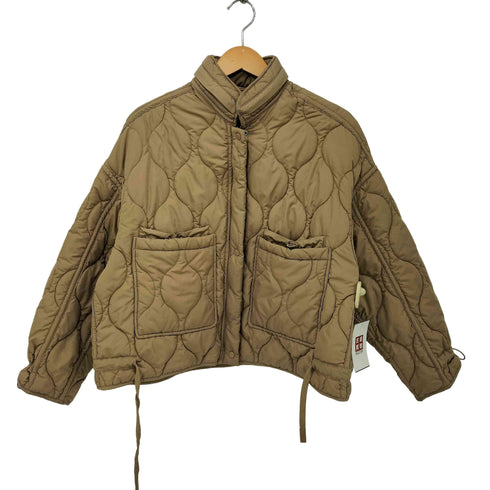 ザラ ZARA キルティング パフジャケット レディース import:L