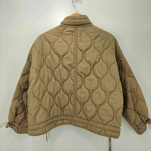 ザラ ZARA キルティング パフジャケット レディース import:L