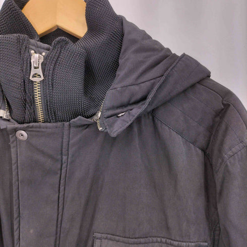 モルガンオム MORGAN HOMME レイヤードギミック フーデッドジャケット メンズ XL