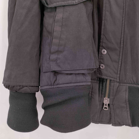 モルガンオム MORGAN HOMME レイヤードギミック フーデッドジャケット メンズ XL