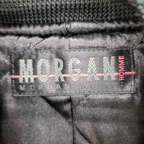モルガンオム MORGAN HOMME レイヤードギミック フーデッドジャケット メンズ XL