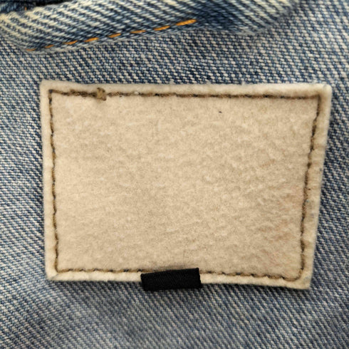 LABO キャラクタースパンコール刺繍 オーバーシルエット デニムジャケット メンズ JPN:L