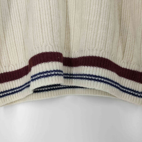 ラコステ LACOSTE Vネックリブニットセーター メンズ import:L