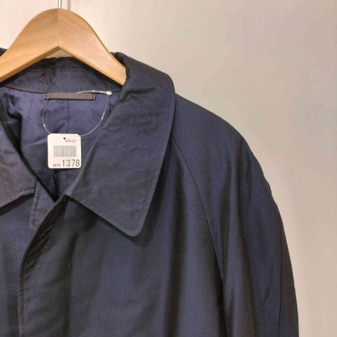 SAIKAYA PURE SILK ステンカラーコート メンズ