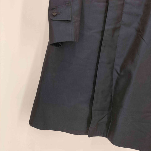 SAIKAYA PURE SILK ステンカラーコート メンズ