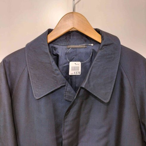 SAIKAYA PURE SILK ステンカラーコート メンズ