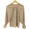 ノーリーズ NOLLEY’S 24AW 割繊2WAY衿フリルブラウス レディース JPN:38