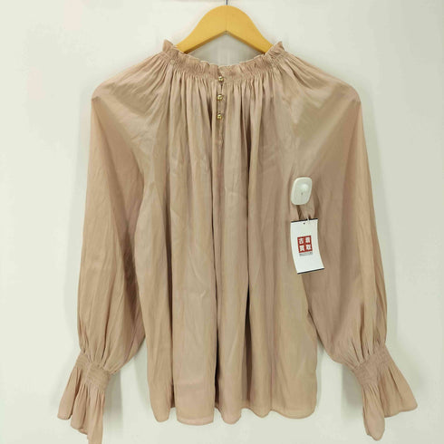 ノーリーズ NOLLEY’S 24AW 割繊2WAY衿フリルブラウス レディース JPN:38