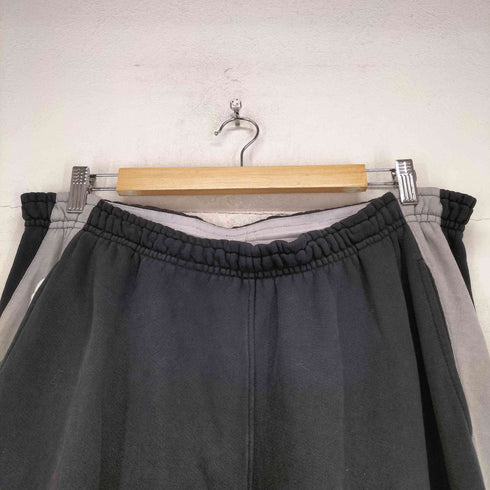 GREG ROSS USA製 Black & Gray Coast Sweatpants import メンズ JPN:L