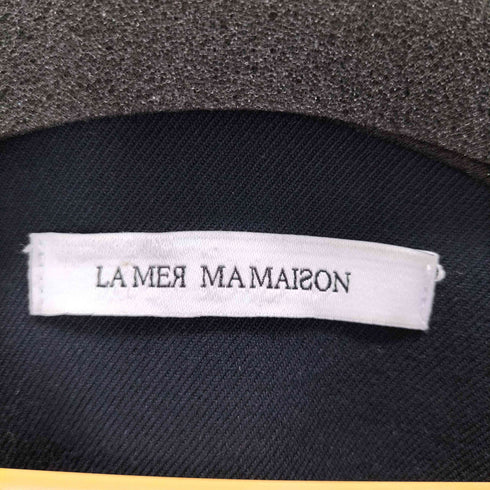 ラメルマメゾン LA MER MA MAISON ノーカラー金ボタンジャケット メンズ import:M