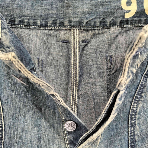 フォーティーファイブアール 45R umi908 ワイドデニムパンツ メンズ US:28-29