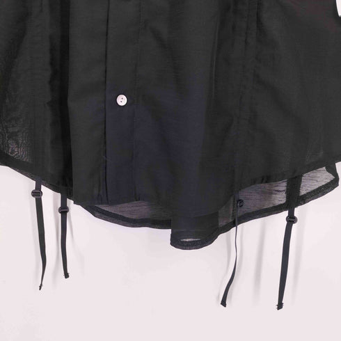アダーエラー ADER error loose silhouette lace/sheer shirt メンズ import:M