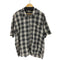 ナチュラルイシュー NATURAL ISSUE 90s レーヨン混 オンブレチェック ボックスオープンカラーシャツ メンズ JPN:XL