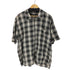 ナチュラルイシュー NATURAL ISSUE 90s レーヨン混 オンブレチェック ボックスオープンカラーシャツ メンズ JPN:XL