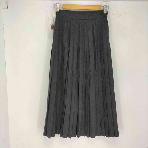 マーガレットハウエル MARGARET HOWELL OLD カシミヤ混 プリーツスカート レディース