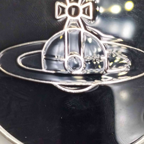ヴィヴィアンウエストウッド Vivienne Westwood 23FW SHINY PATENT MIRROR KEYRING レディース