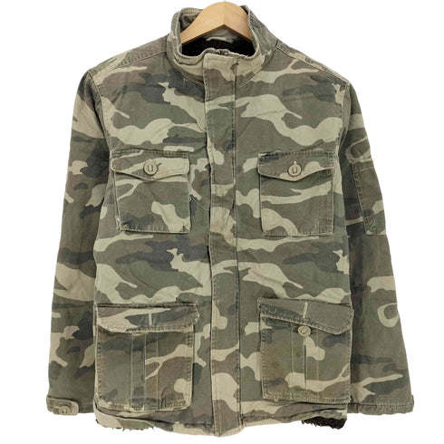 OUTWEAR 裏ボア 迷彩ワークジャケット レディース XL(16/18)