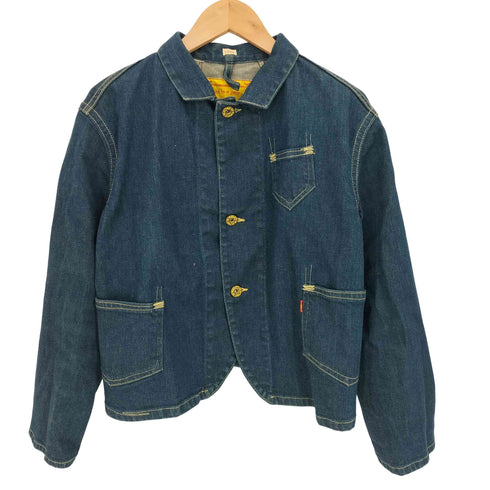 リーバイスレッド Levis RED 00s TWISTED期 ねじれ期 LYDIA クロップド デニム カバーオール メンズ