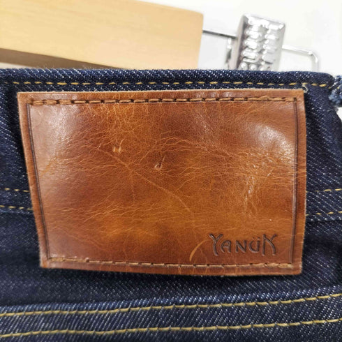 ヤヌーク YANUK PREMIUM2 ワイドストレート Roomy 濃紺 メンズ JPN:M