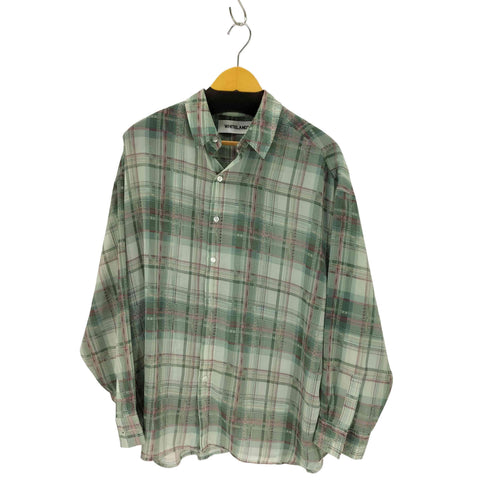 ホワイトランド WHITELAND CHIFFON CHECK SHIRT メンズ FREE