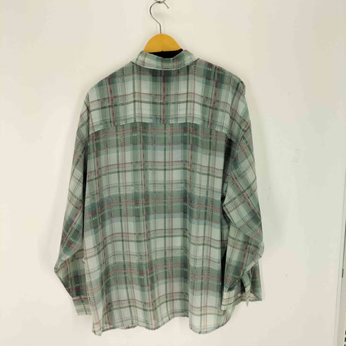 ホワイトランド WHITELAND CHIFFON CHECK SHIRT メンズ FREE