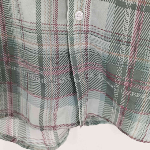 ホワイトランド WHITELAND CHIFFON CHECK SHIRT メンズ FREE