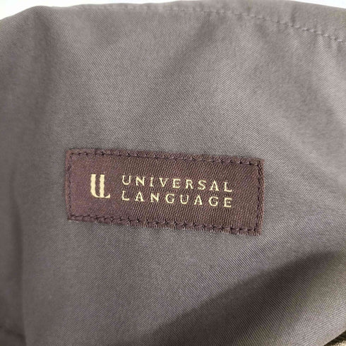 ユニバーサルランゲージ UNIVERSAL LANGUAGE タックテーパードパンツ/ウォッシャブル メンズ JPN:M