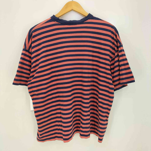 90s ボーダー クルーネック Tシャツ メンズ import:L